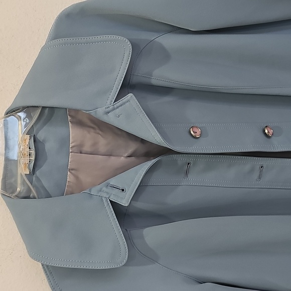 Forecaster International, light Blue Vintage Jackets & Trench Coats Size 13/14 - Picture 11 of 16